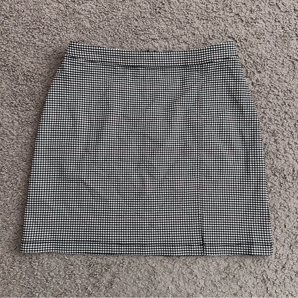 Hollister Ultra High Rise Gingham Mini Skirt Womens M